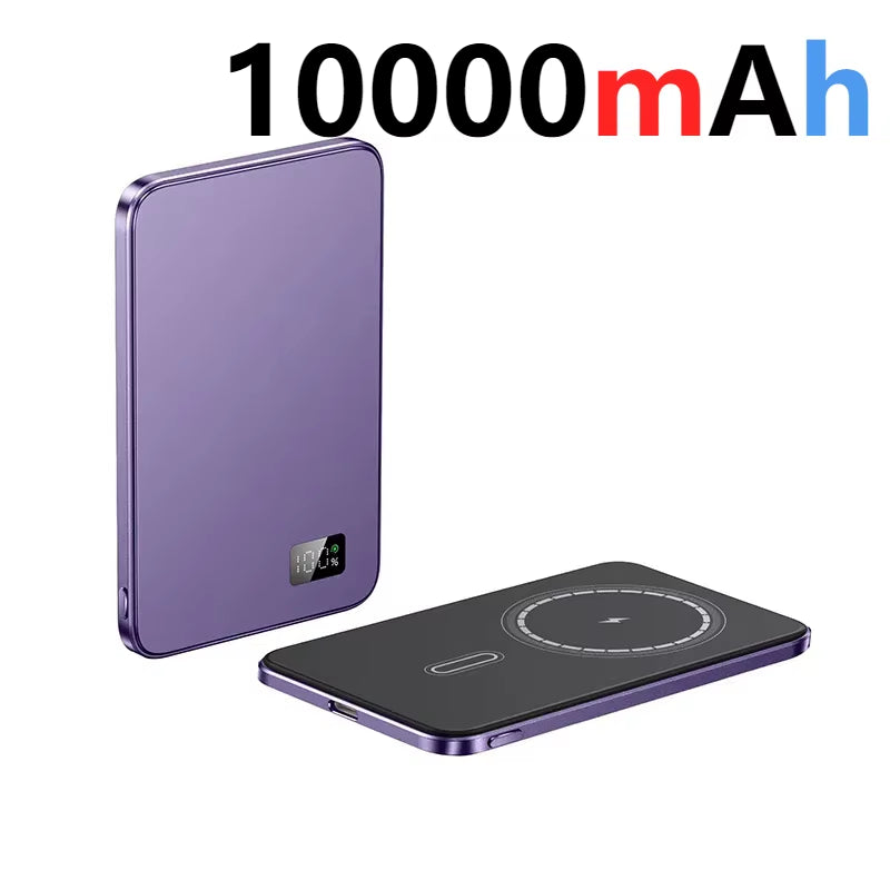 Xiaomi 10000Mah Thin Magnetic Wireless Power Bank PD25W Fast Charging Portable External Battery for Magsafe for Iphone Samsung